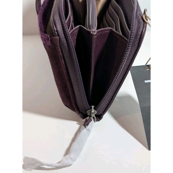 The Sak Iris Smartphone Cross Body Bag in Auburgene Suede NEW NWT Beautiful Bag - Picture 14 of 16